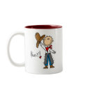 Howdy! Cowboy Stick Figure Mug by stick_figures Howdy! Cowboy Stick Figure Mug