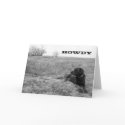 Howdy Dog in Field Greeting Card