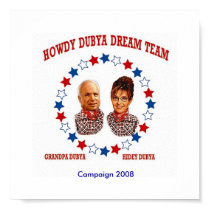HOWDY DUBYA DREAM TEAM posters
