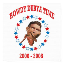 Howdy Dubya Time posters