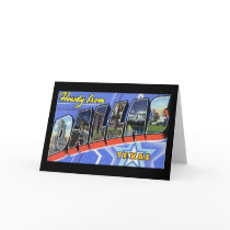 Howdy from Dallas Texas Greeting Card