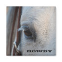 Howdy Horse Magnet by WheatgrassDesigns Howdy Horse Magnet