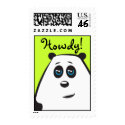 Howdy Panda postage