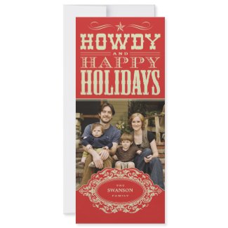 Western Christmas Cards