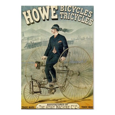 Howe Bicycles Tricylces Poster by tealshoes