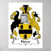 Howe Family Crest Print