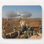 Howitzer Gun Crew United States Marine Corps Mouse Pad