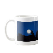 Howl At Full Moon mugs by alternateworlds Howl At Full Moon mugs