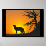 Howl in th sunset print