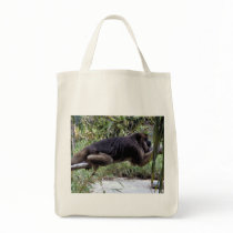 Howler Monkey Organic Grocery Tote bags