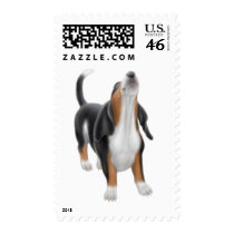 Howling Basset Hound Postage postage