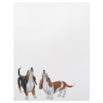 Howling Basset Hounds Letterhead