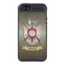 Howling Wolf Battle Crest Armor Case For iPhone 5