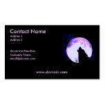 Howling Wolf Business Card