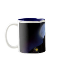 Howling Wolf, Eagle, Moon & Shaman Drinking Mug