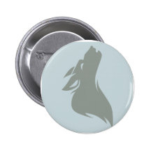 Howling Wolf Icon Pins