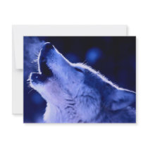 Howling Wolf invitations by hizli_art Howling Wolf invitations