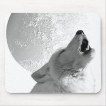Howling Wolf mousepads
