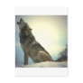Howling Wolf Post Card