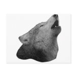 Howling Wolf - Stylized Image Postcards