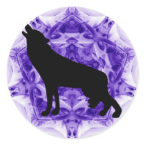 Howling Wolf Wolves stickers by deleas Howling Wolf Wolves stickers