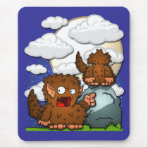 Howling Wolves Mouse Pad