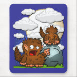 Howling Wolves Mouse Pad