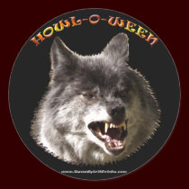 HOWLOWEEN Stickers by RavenSpiritPrints HOWLOWEEN Stickers
