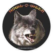 HOWLOWEEN Stickers by RavenSpiritPrints HOWLOWEEN Stickers