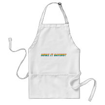 hows it gaying aprons