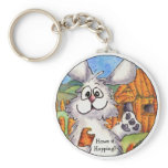 Hows It Hopping Cute Rabbit Keychain