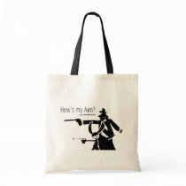 How's my Aim? bags