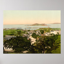 Howth and Ireland's Eye Archival Print