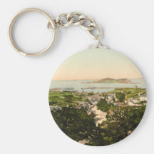 Howth and Ireland's Eye Key Chain