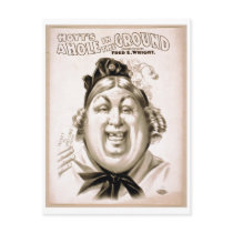Hoyt's A Hole In The Ground - play c. 1900 Postcards