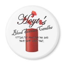 Hoyt's Blood Scented Candles magnets
