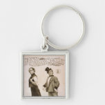 Hoyt's Brass Monkey Keychain