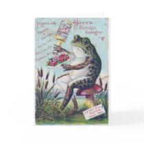 Hoyt's German Cologne Frog cards
