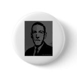 HP Lovecraft Portrait Button