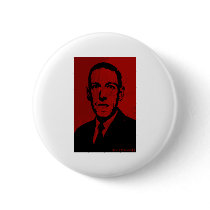 HP Lovecraft Portrait Button