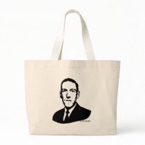 HP Lovecraft Portrait Tote Bag