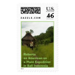 HPIM0162, Roberta an American on a Plant Expedi... postage