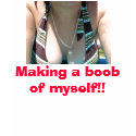 HPIM0173, Making a boob of myself!! t-shirts by mimsdteles HPIM0173, Making a boob of myself!! t-shirts