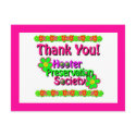 HPS Thank You Note Card postcards by mosimpkins HPS Thank You Note Card postcards