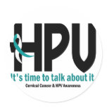 HPV Awareness 1 Stickers