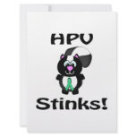 HPV Stinks Skunk Awareness Design Invites