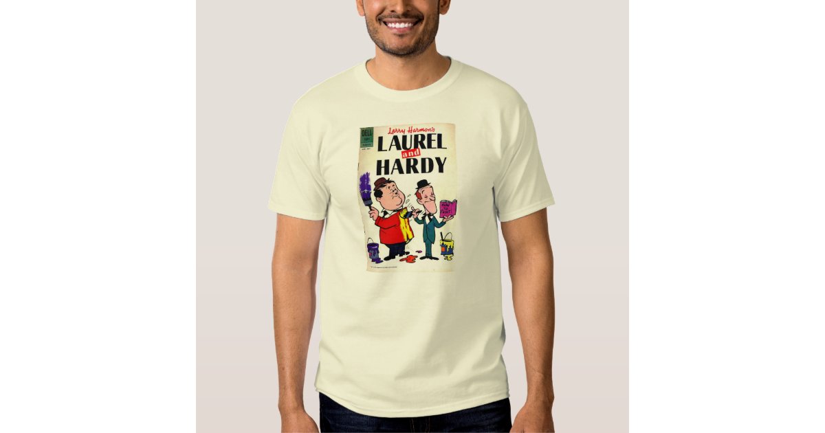 laurel and hardy tee shirts