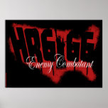 HR-6166 Enemy Combatant Poster