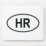 "HR" Croatia Mouse Pad
