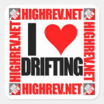 HR I Love Drifting Sticker